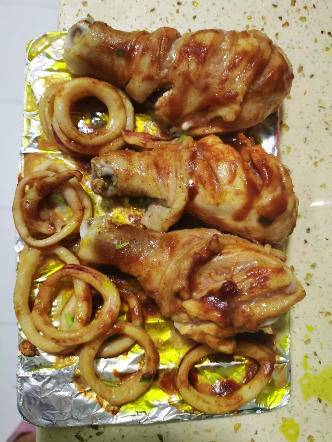 烤鸡腿（烤箱版）
