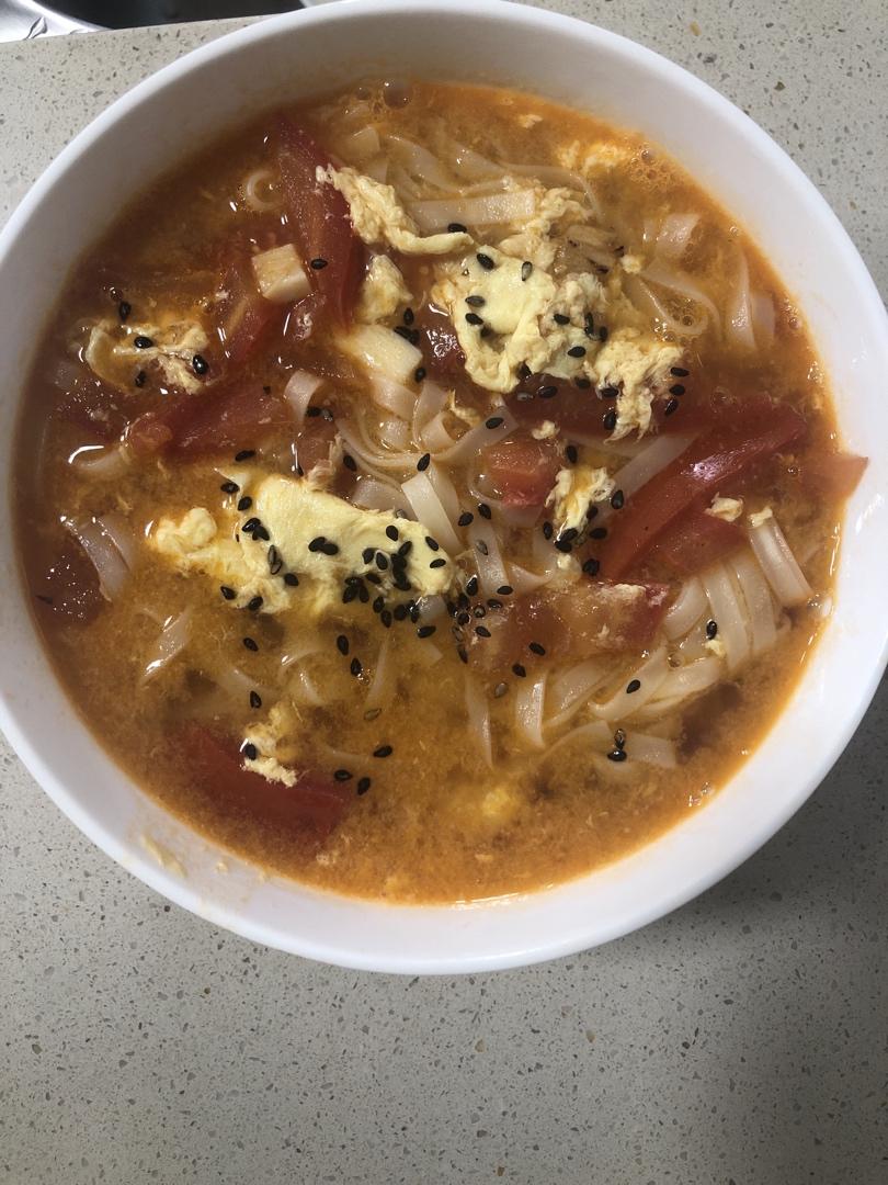 浓郁【番茄鸡蛋面】10min✅美味再一碗