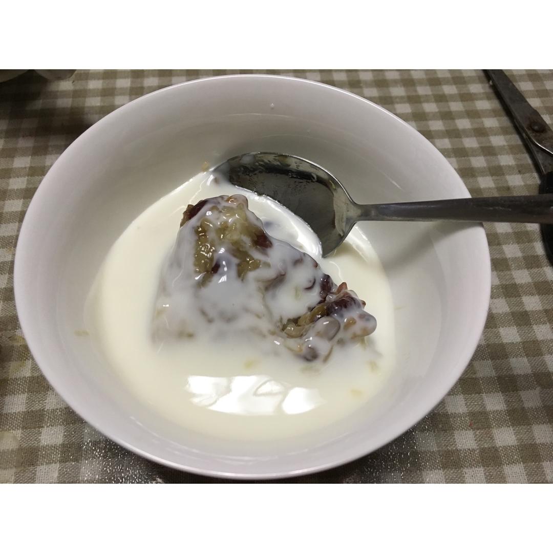 酸奶粽子，粽子一步变甜品