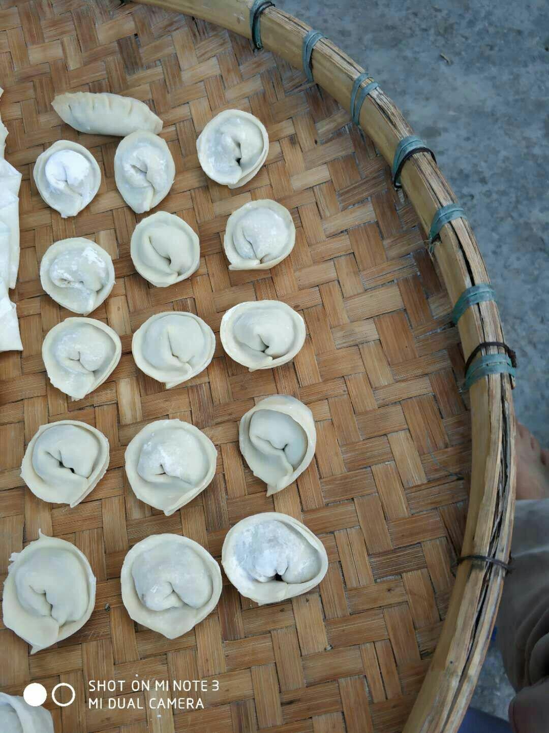 元宝馄饨的包法