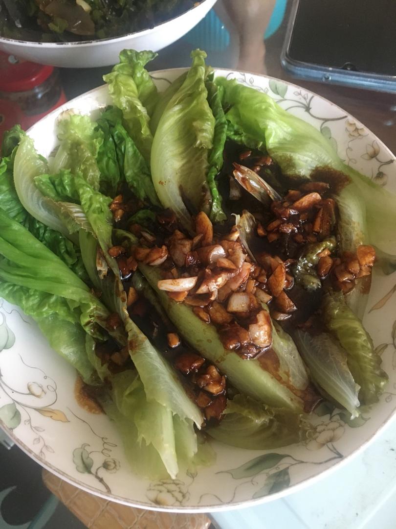 5分钟上桌的蚝油生菜