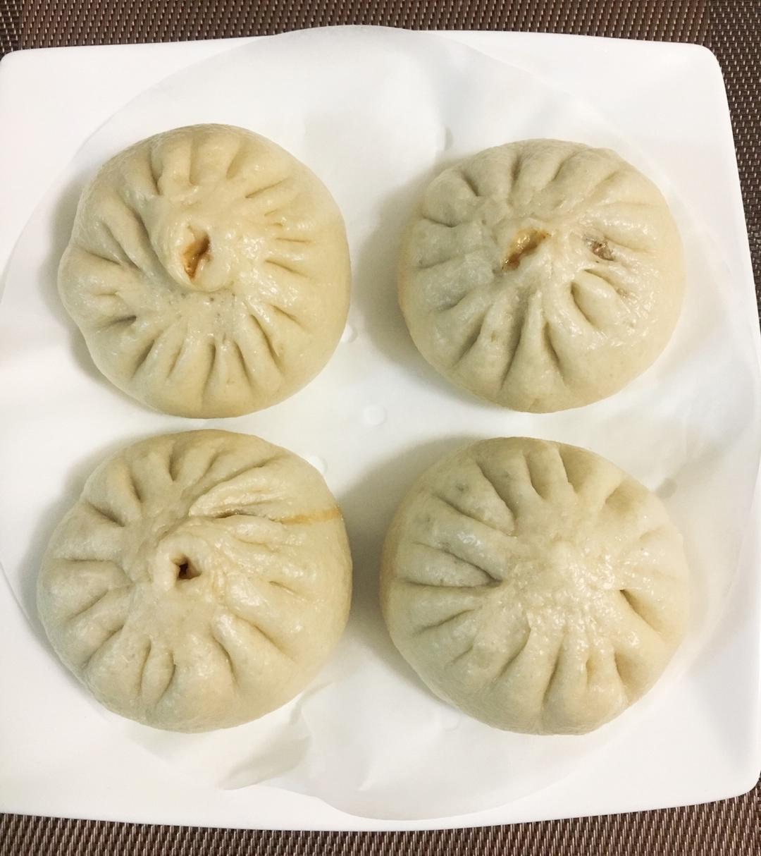 一小时快速吃上热腾包子（包括准备馅的时间）