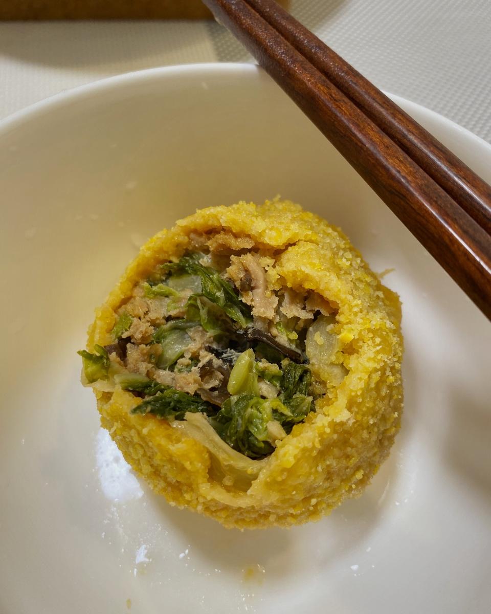 堂妈小厨——妙招野菜团子