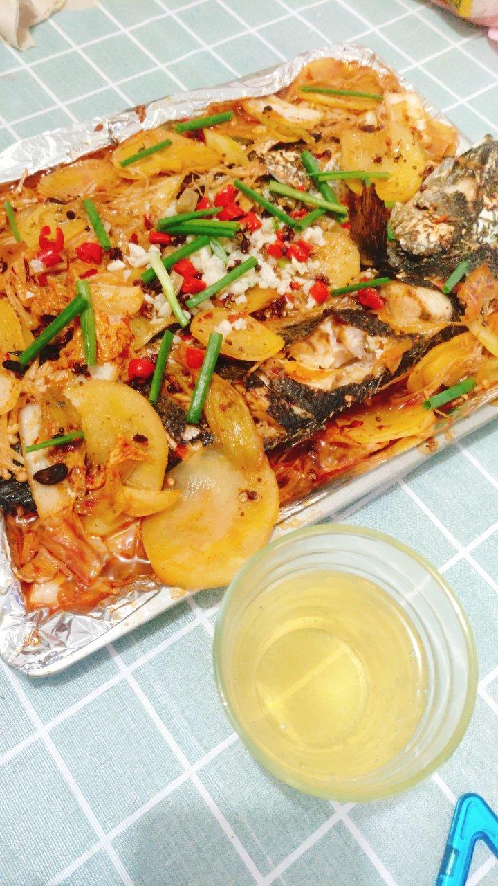 重庆烤鱼(烤箱版)爆好吃，爆简单