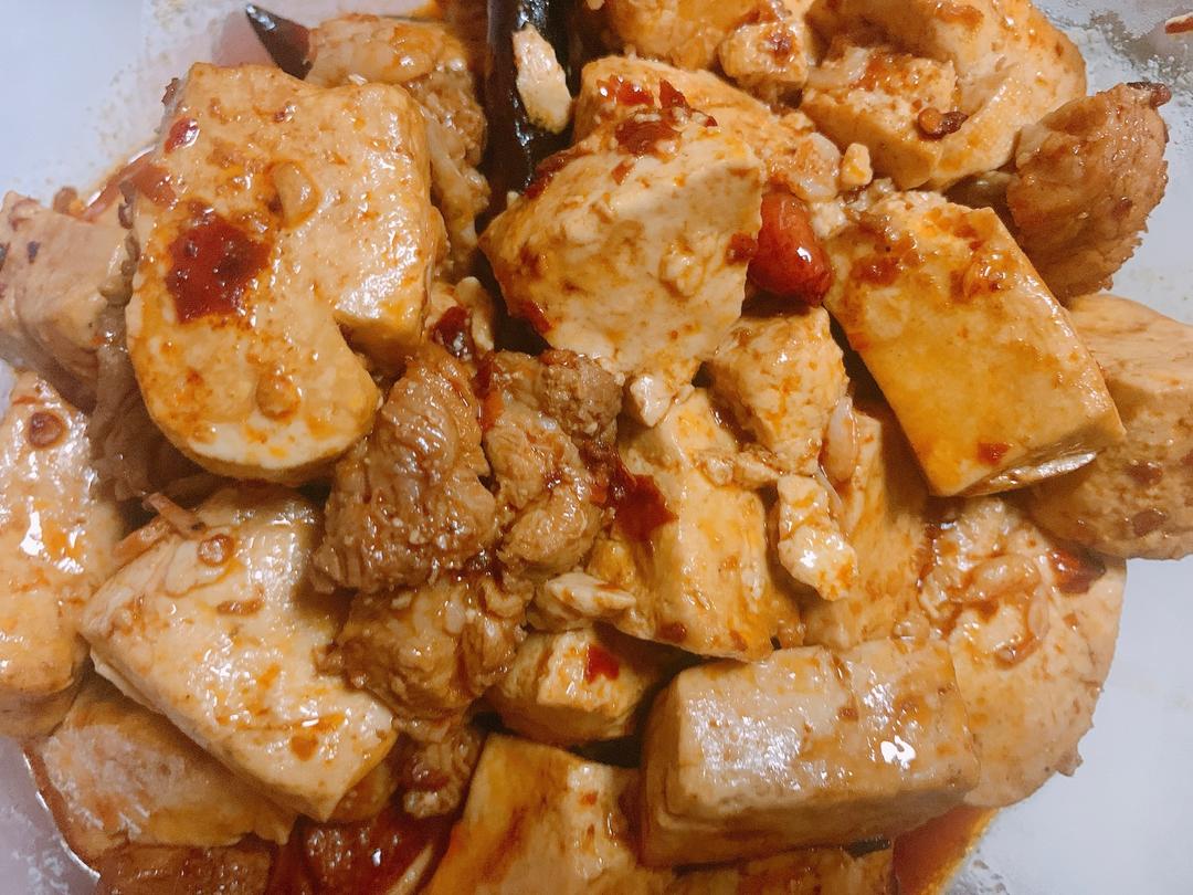 家常菜「肉炖豆腐」的做法
