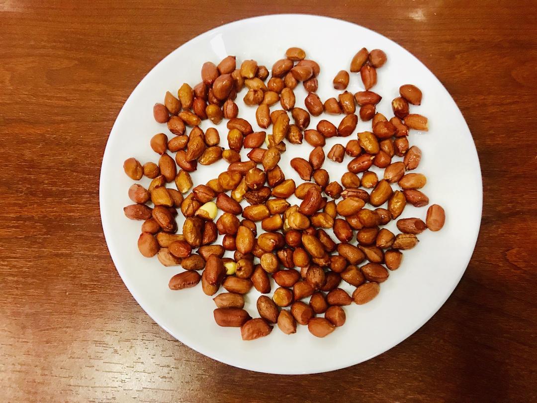 快手烤花生米（微波炉版）