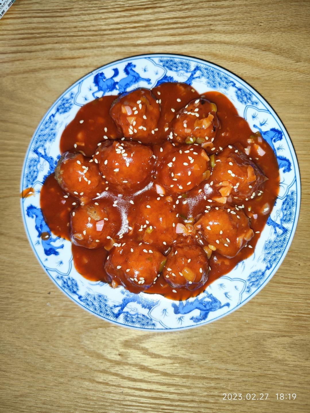 糖醋丸子