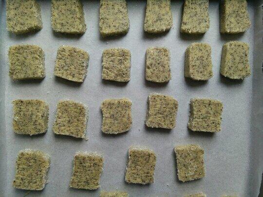 蓝罐风情伯爵红茶酥饼 Earl Grey Shortbread Cookies