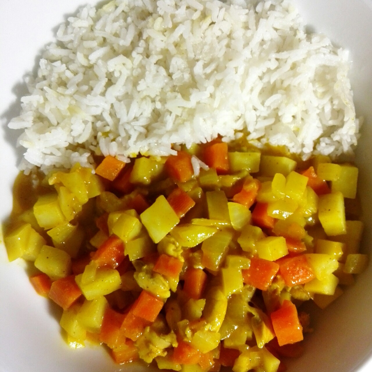 咖喱土豆饭
