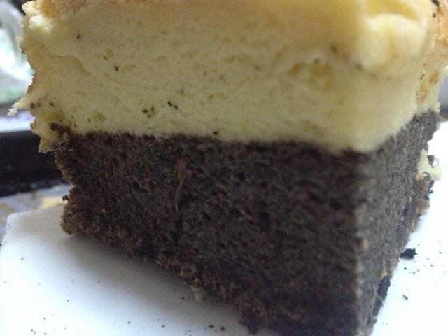 芝麻双色戚风蛋糕的做法