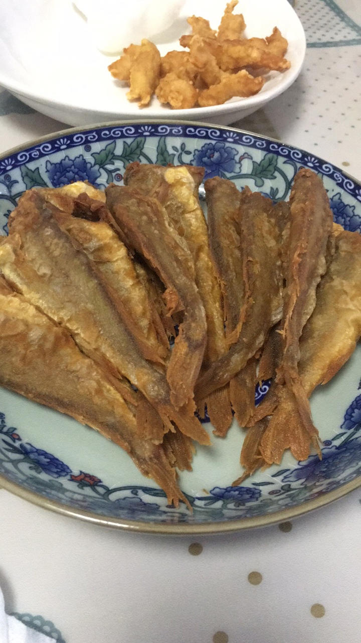 酥炸小黄鱼～吸油少