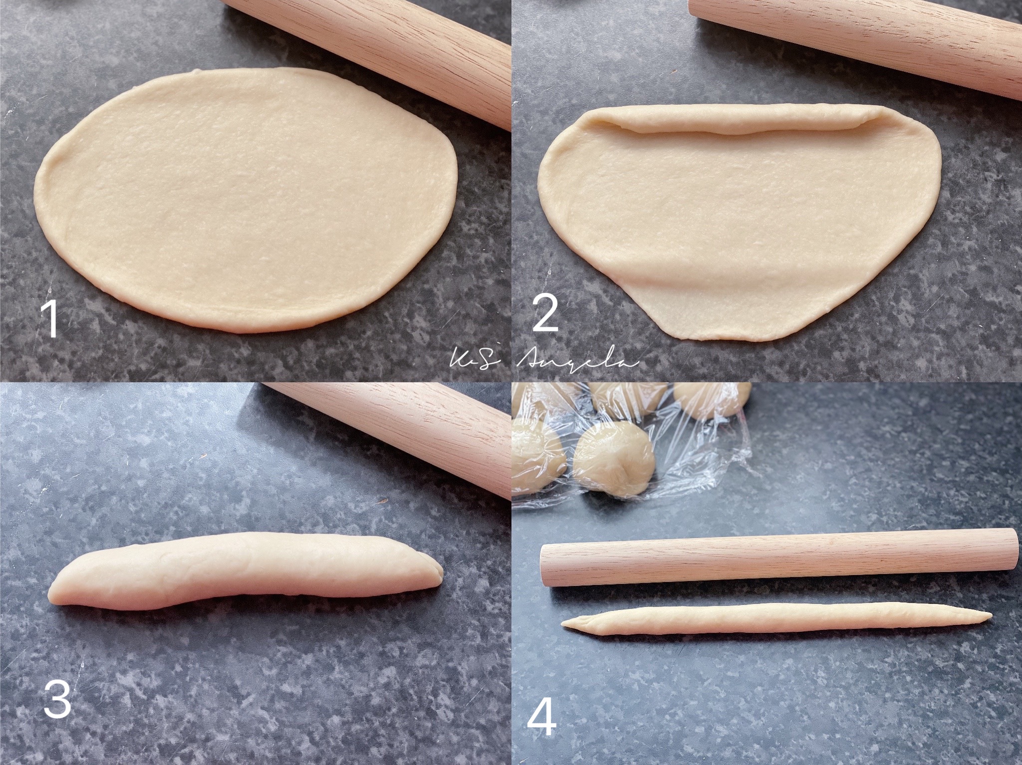 花样辫子面包的做法 步骤8