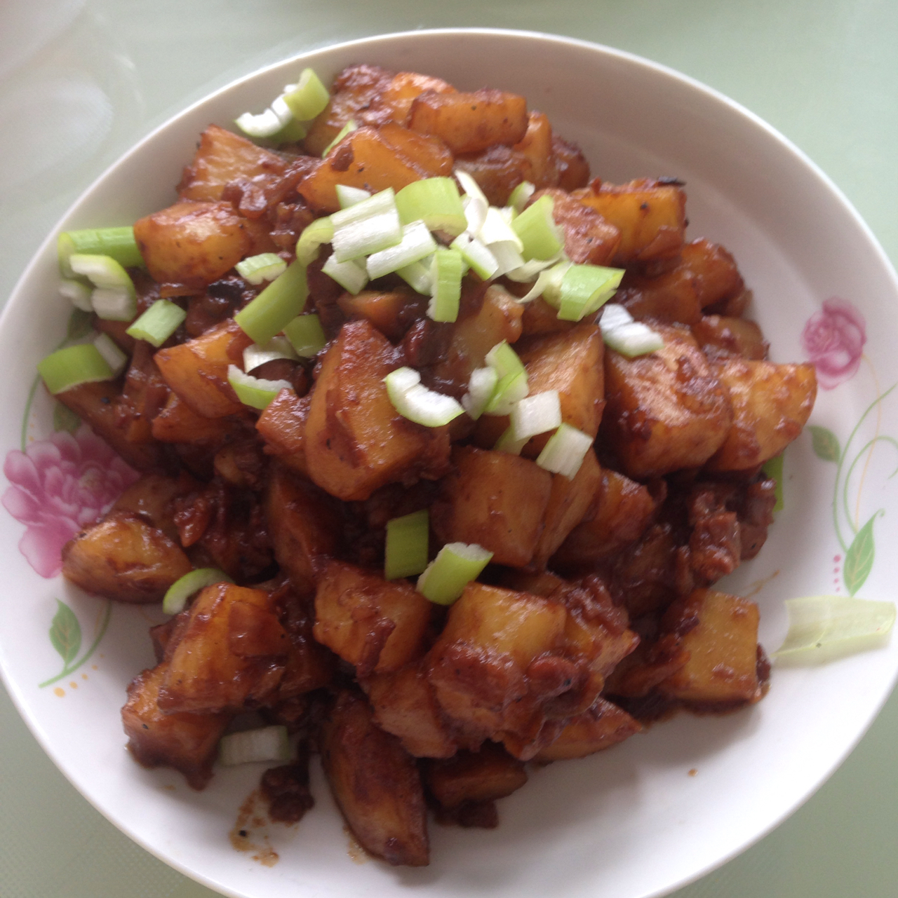 土豆肉末