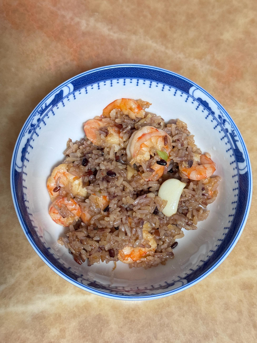 豪华版虾仁炒饭🍤