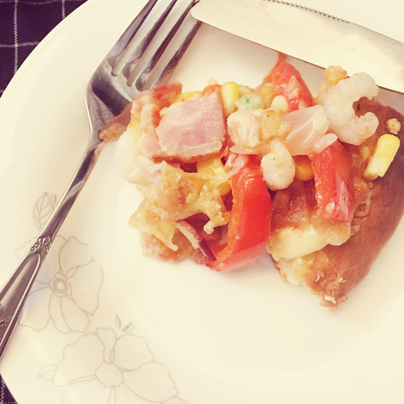 8寸纯手工什锦披萨