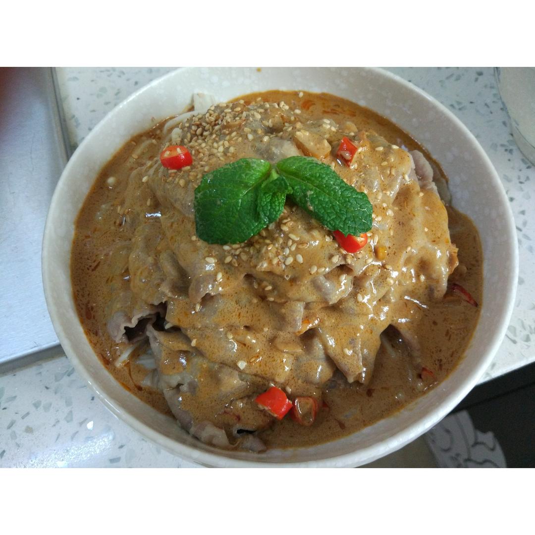 麻酱金针肥牛