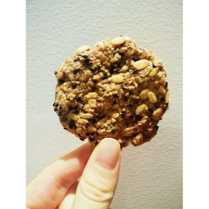 黑芝麻燕麦高纤饼干（无添加，另含植物油减脂配方）