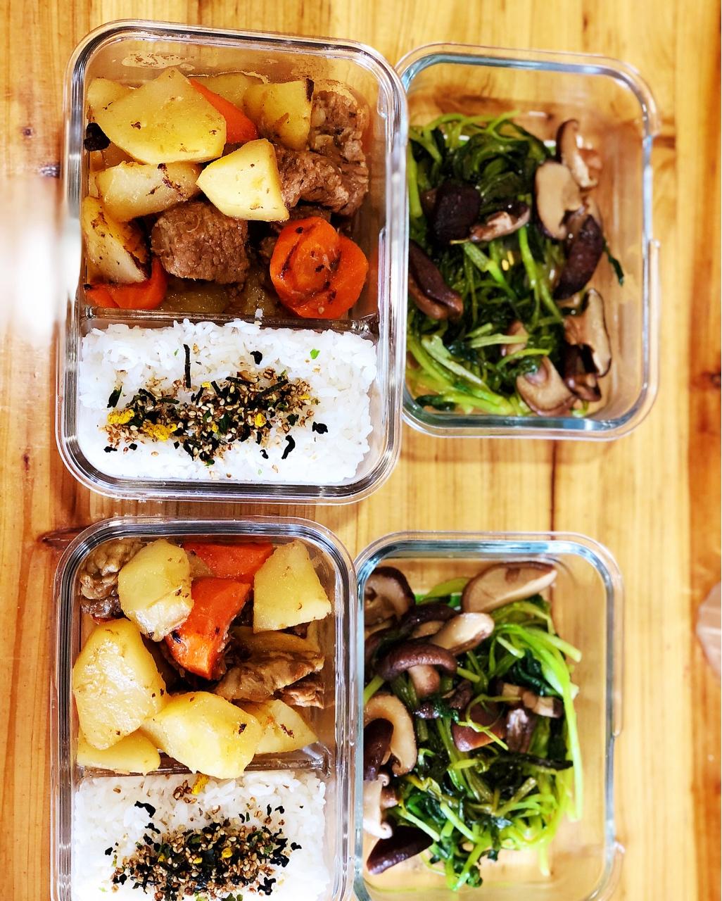 麻油香菇鸡毛菜