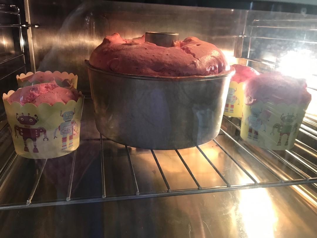 Pink软妹-火龙果戚风