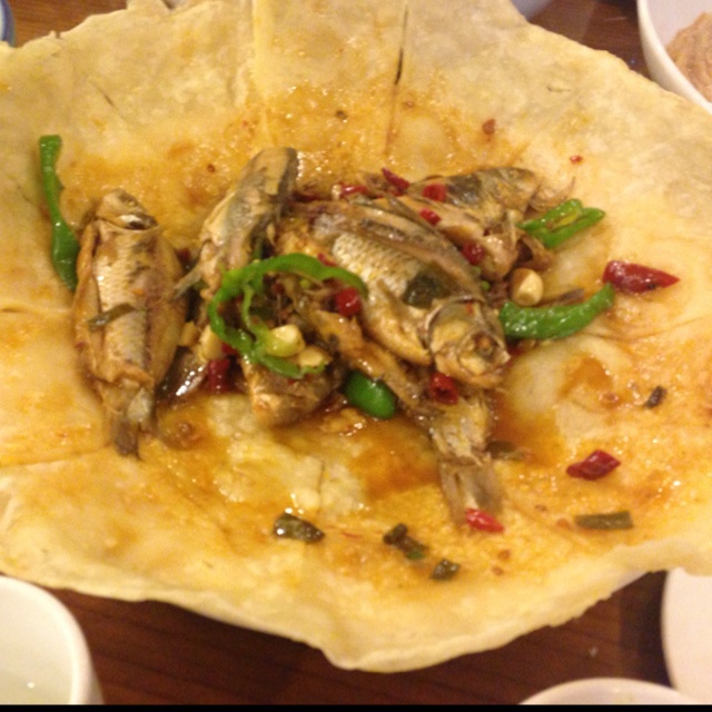 小鱼锅贴