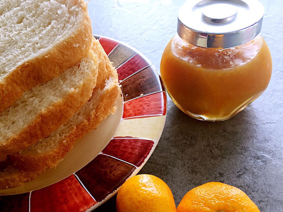 橘子果酱（松下面包机版）的做法