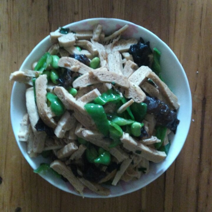 冻豆干炒腊肉