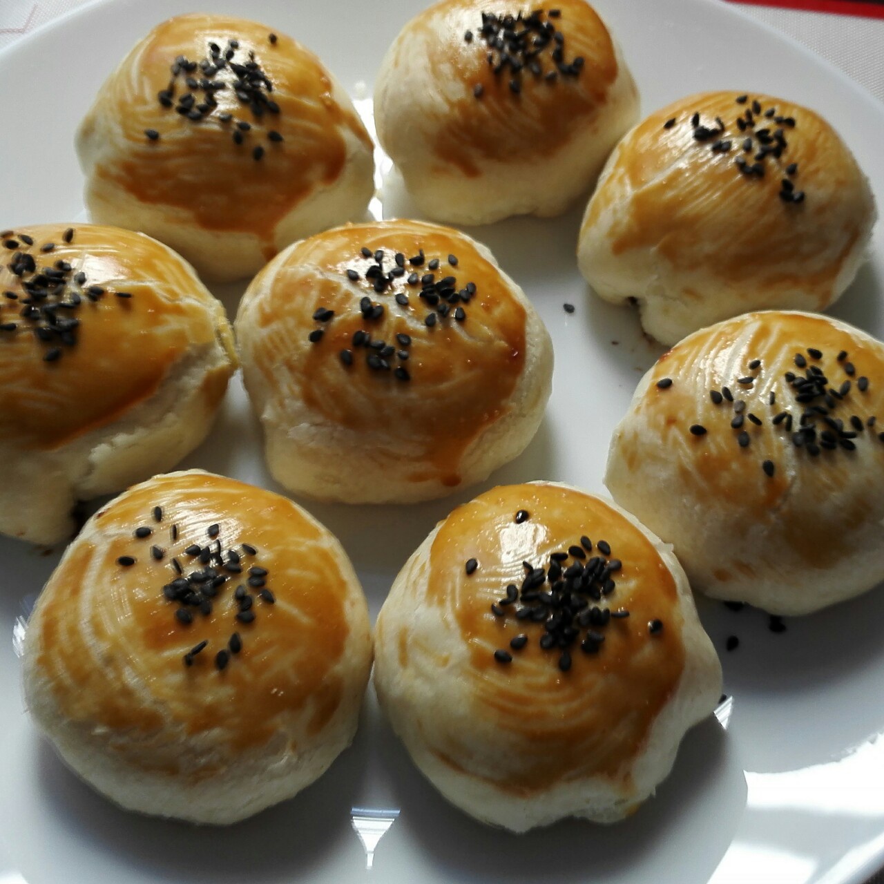 泳式鲜肉榨菜月饼