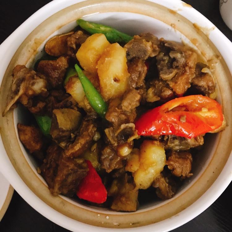 红烧排骨土豆