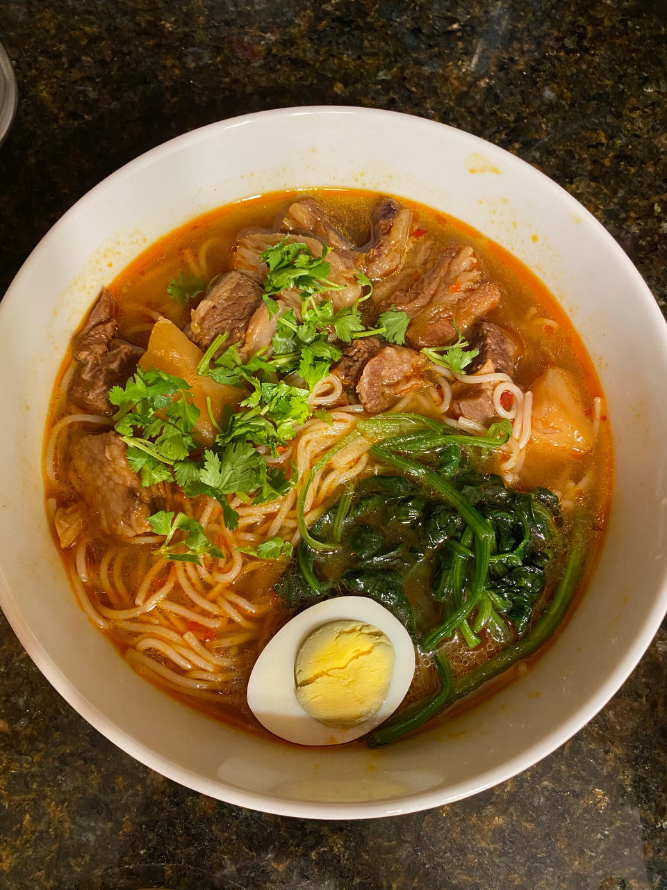 红烧牛腩面
