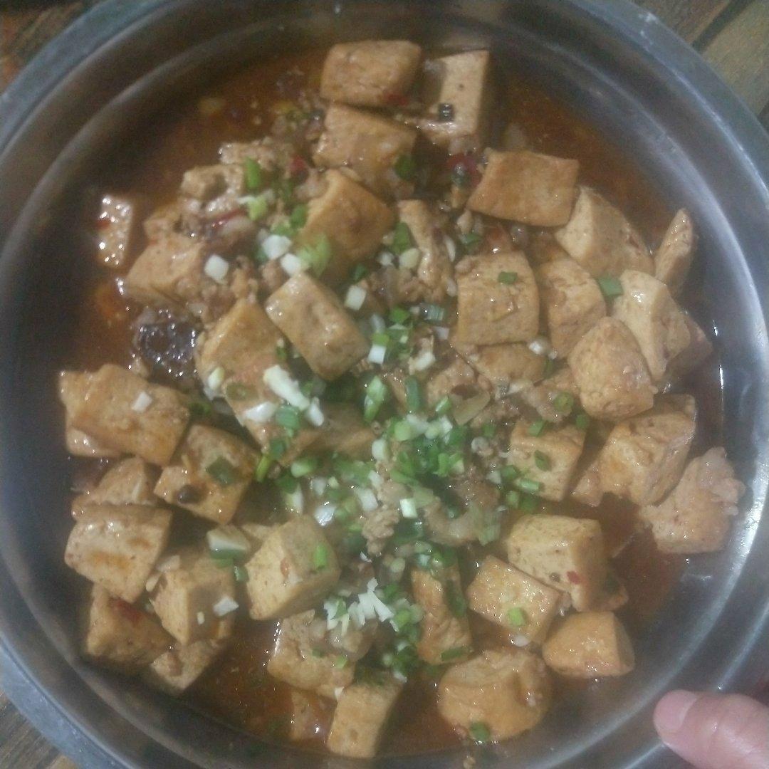 家常红烧肉末豆腐