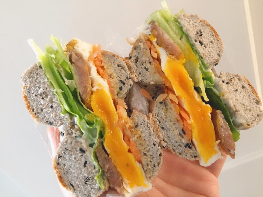 贝果夹一切-手残党包三明治教程🍔