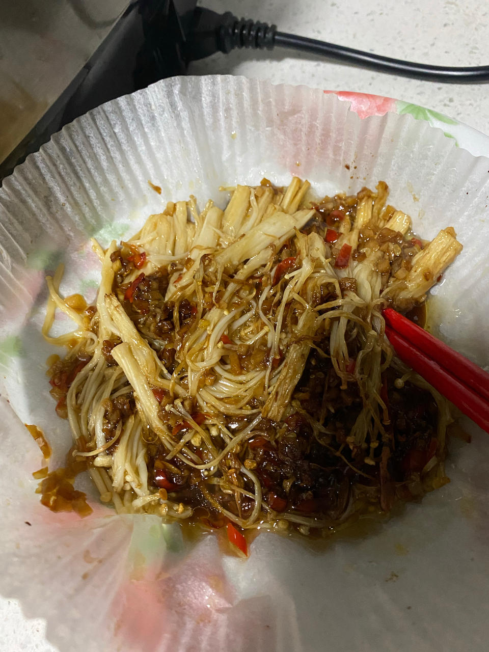 烤金针菇第一名