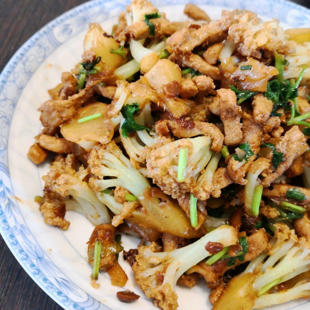 （超级下饭的）干煸菜花