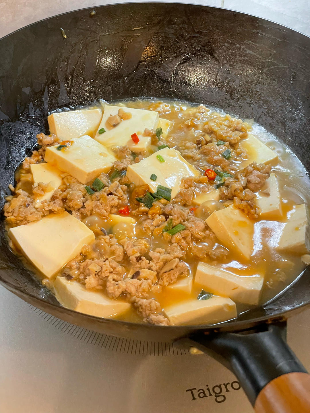 肉末嫩豆腐｜嫩滑口感爽口！这道快手菜超级下饭！！（减脂少油版）