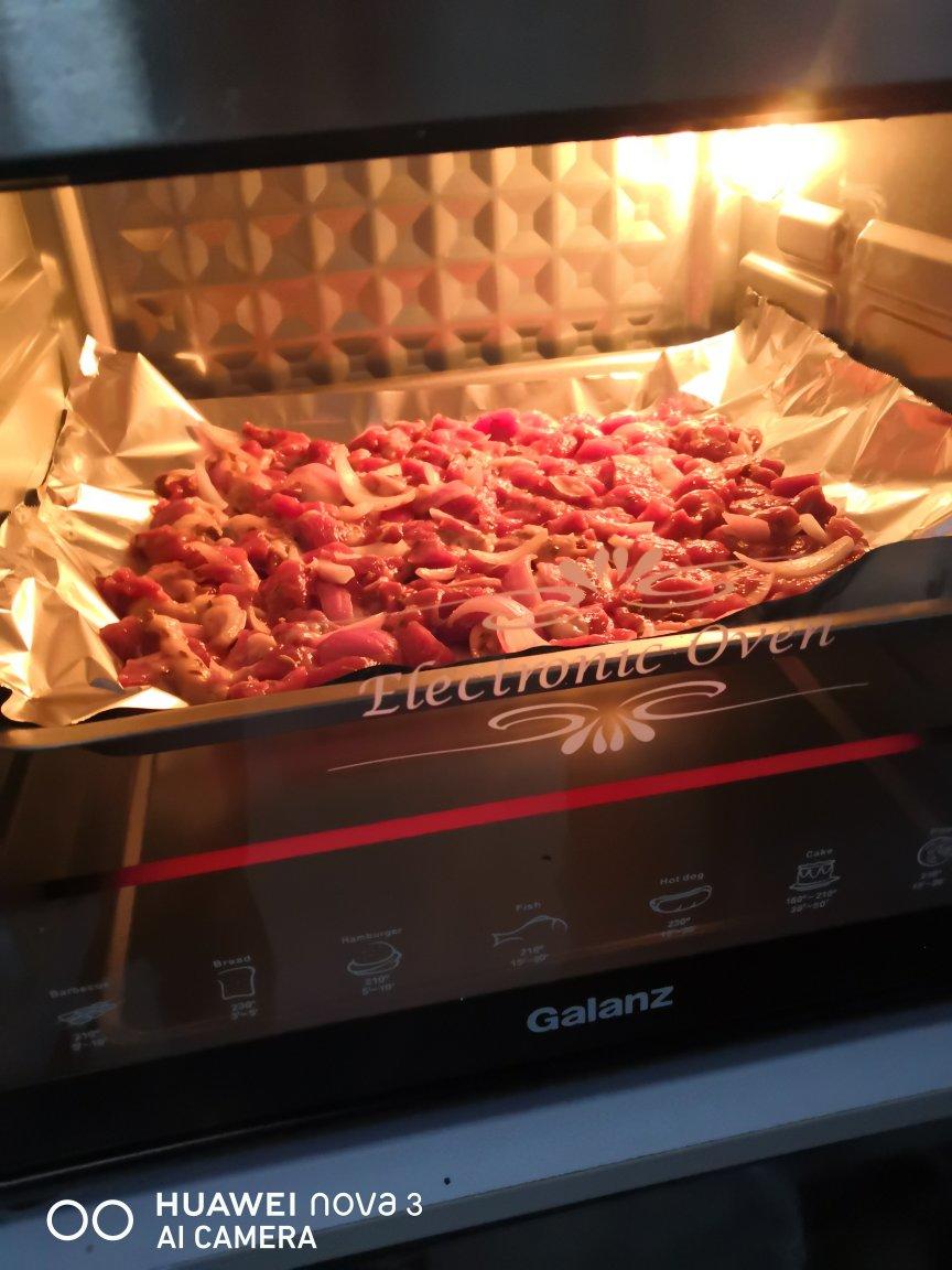 烤箱版羊肉串