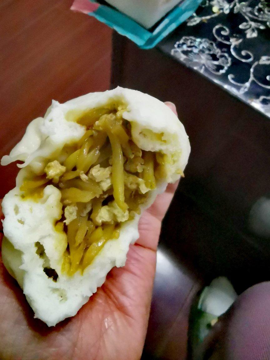 胡萝卜木耳鸡蛋素包子