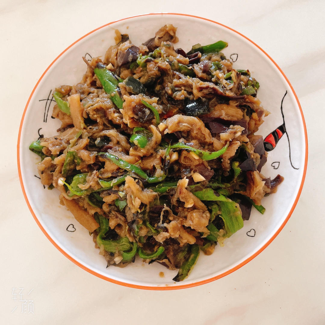 🌶️烧椒皮蛋擂茄子