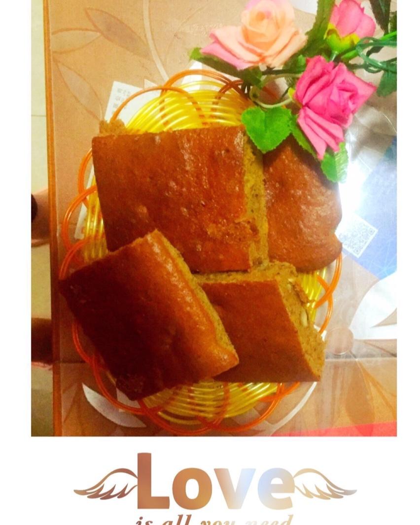 枣泥核桃蛋糕