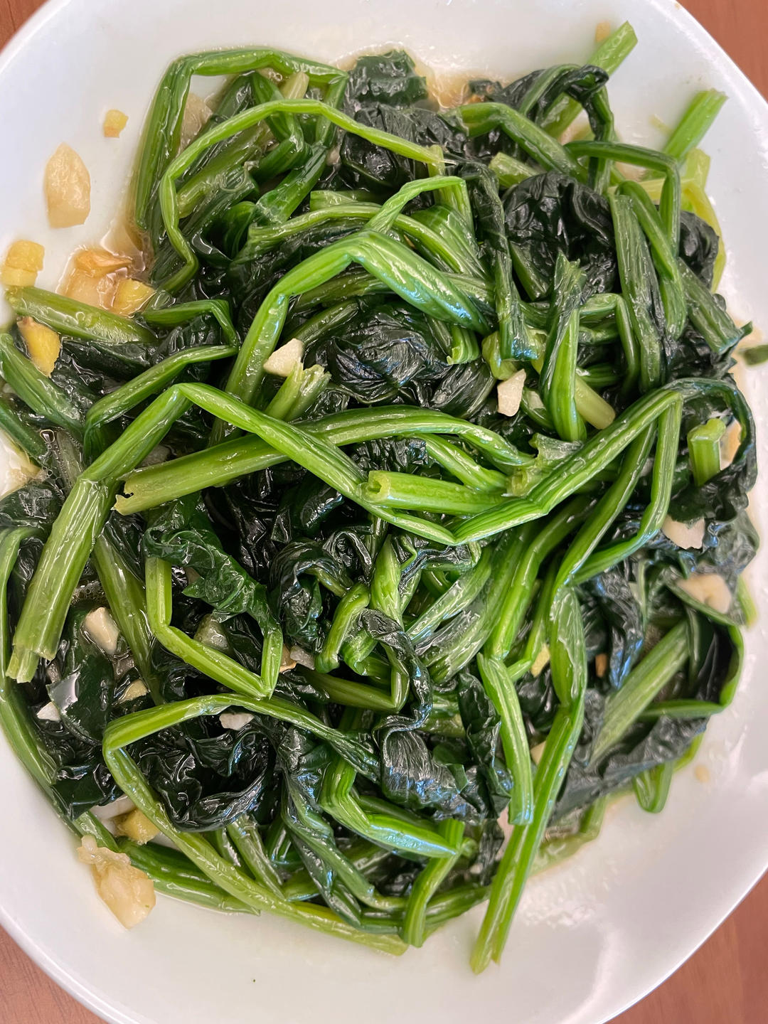 凉拌菠菜(家传秘方)