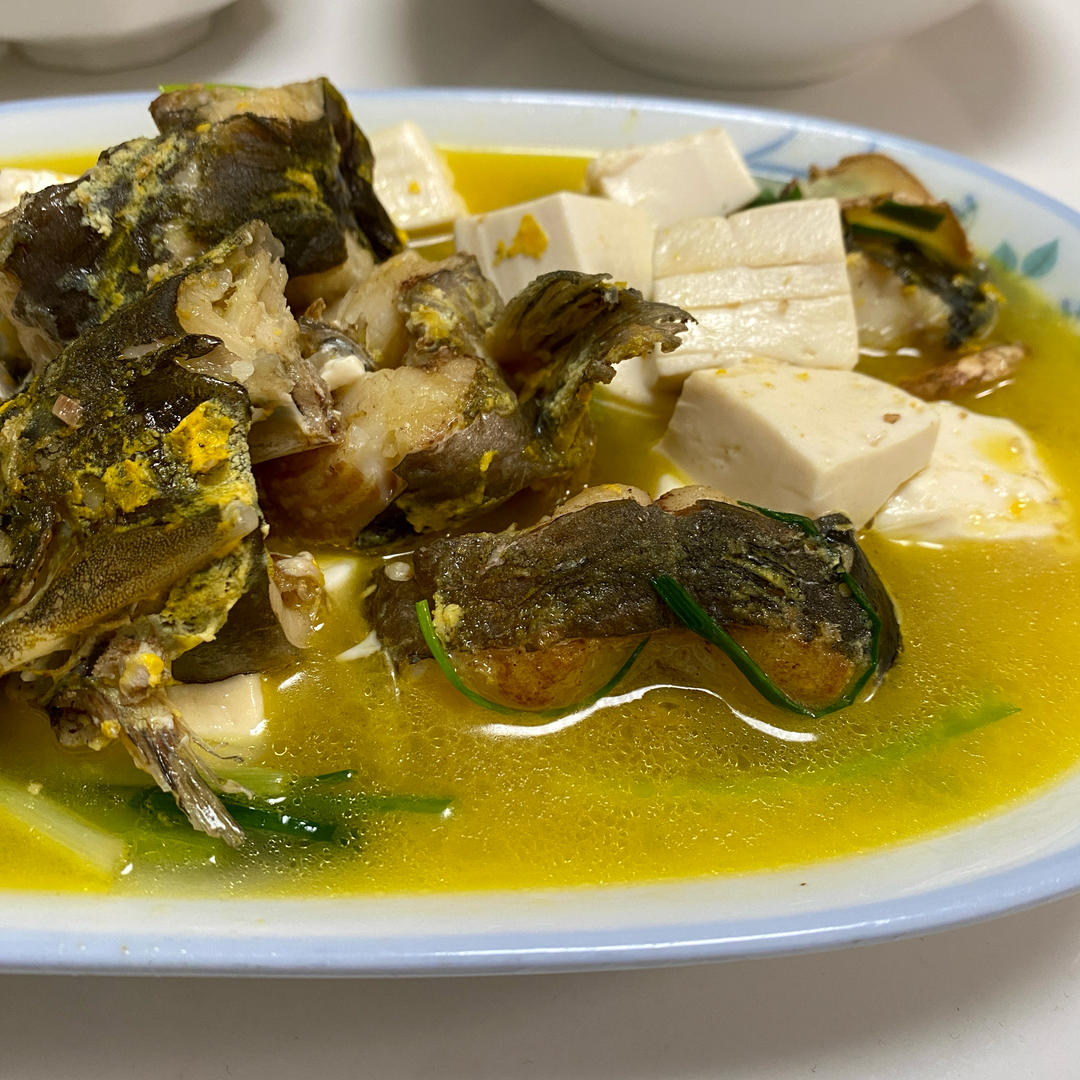 黄骨鱼炖豆腐——简单美味