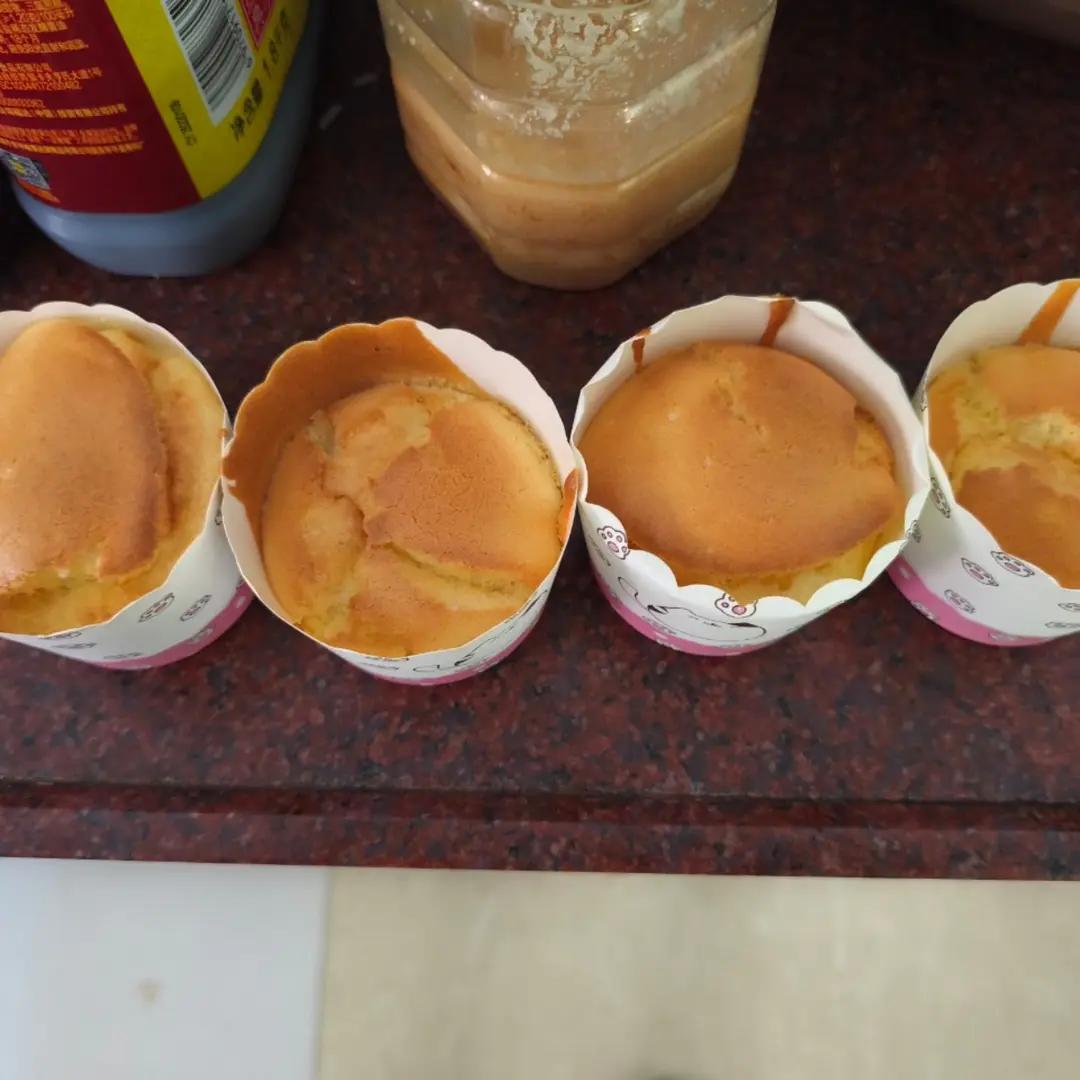 空气炸锅做纸杯蛋糕