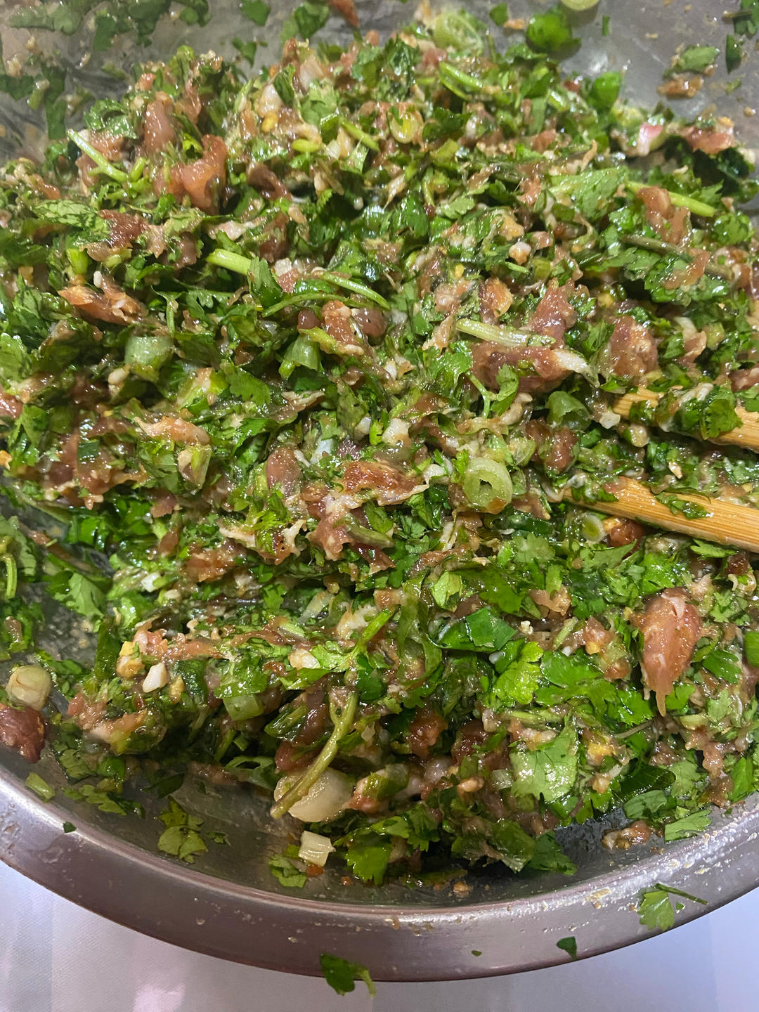 香菜猪肉饺子