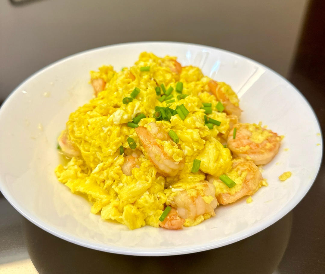 【虾仁滑蛋】超嫩滑，复刻茶餐厅经典