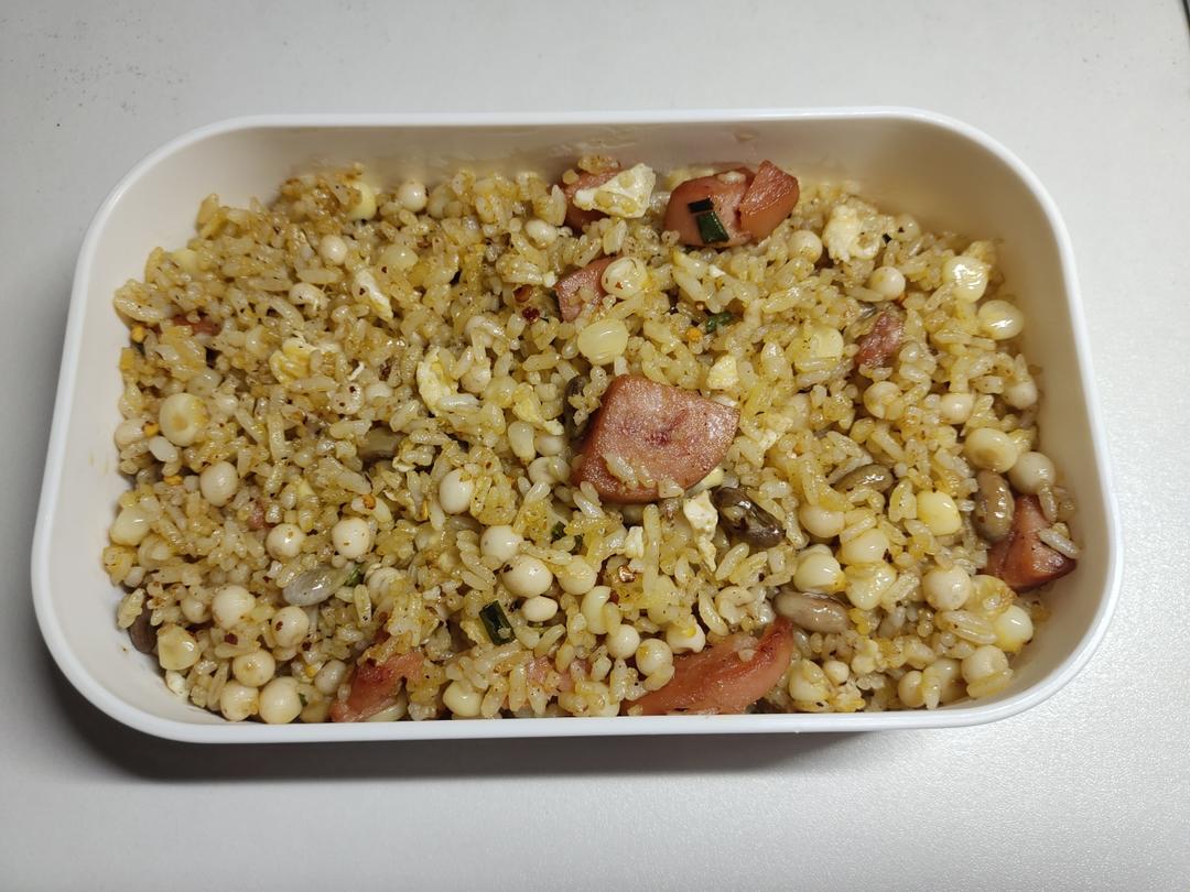 炒米饭蛋炒饭二十分钟快手家常