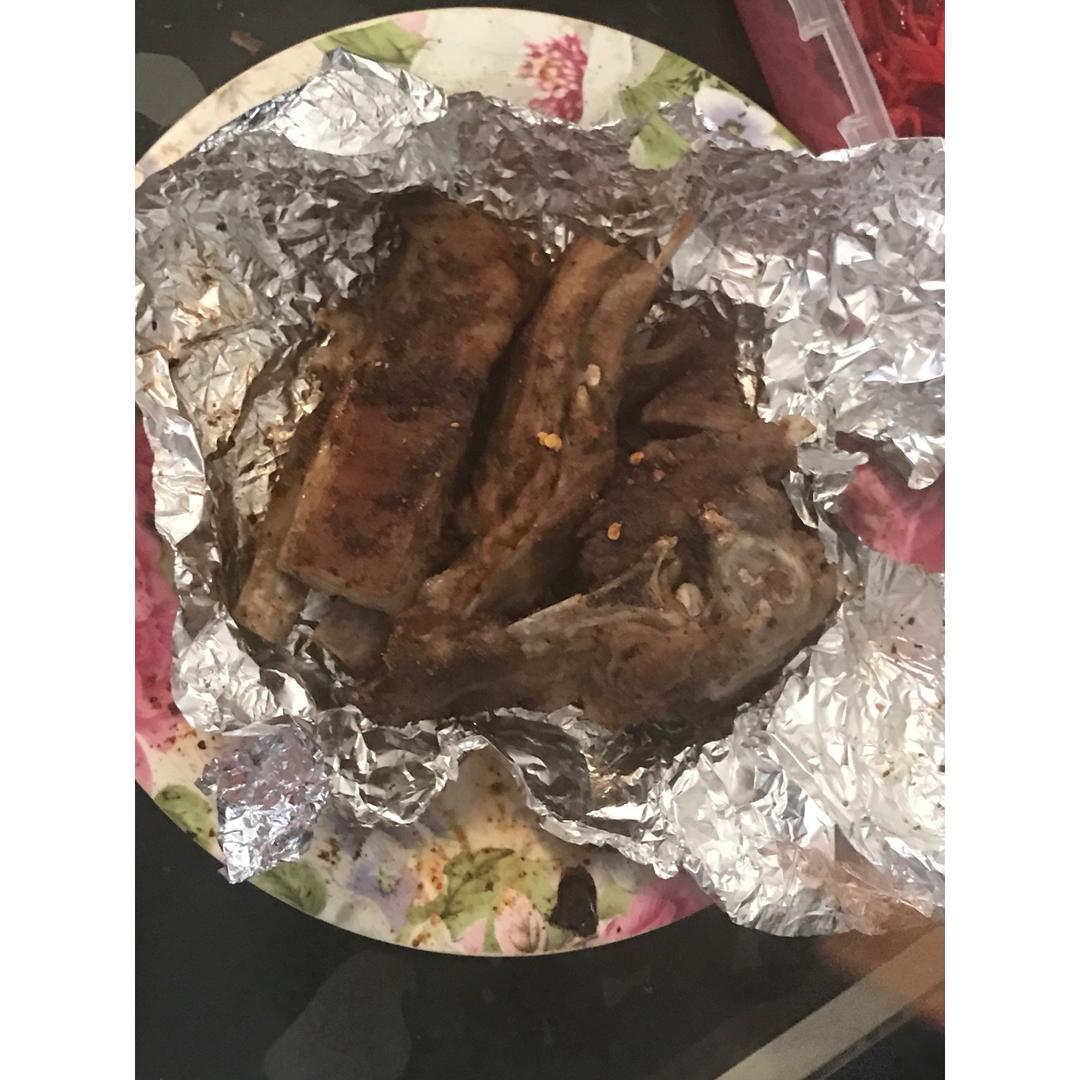孜然烤羊排