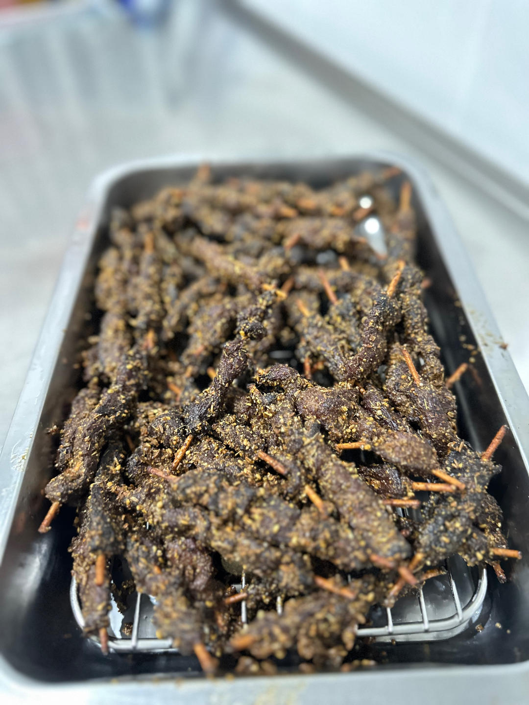 超详细的牙签牛肉