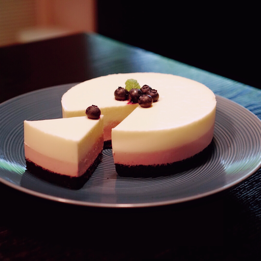 蓝莓酸奶芝士慕斯