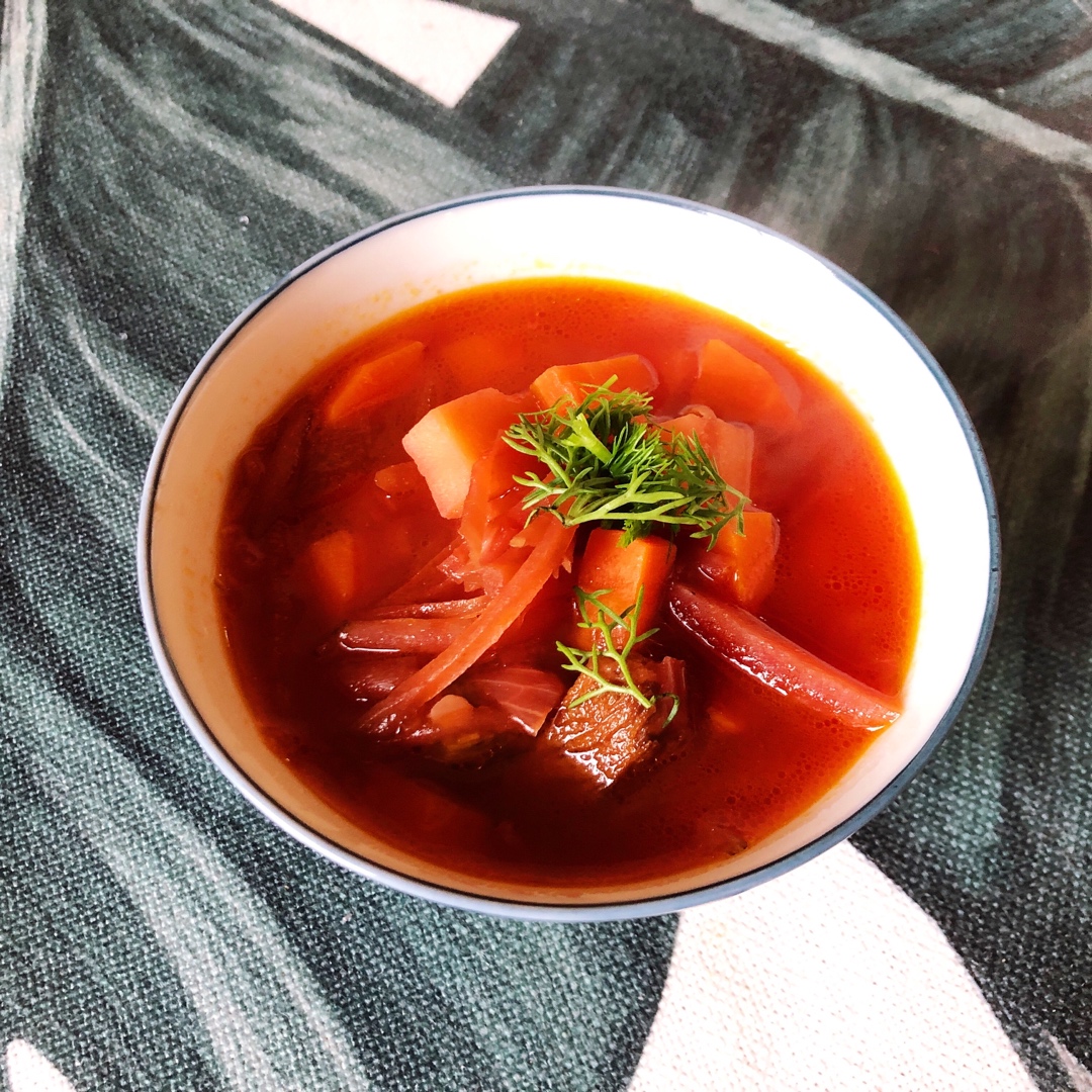 乌克兰红菜汤（经典做法）борщ