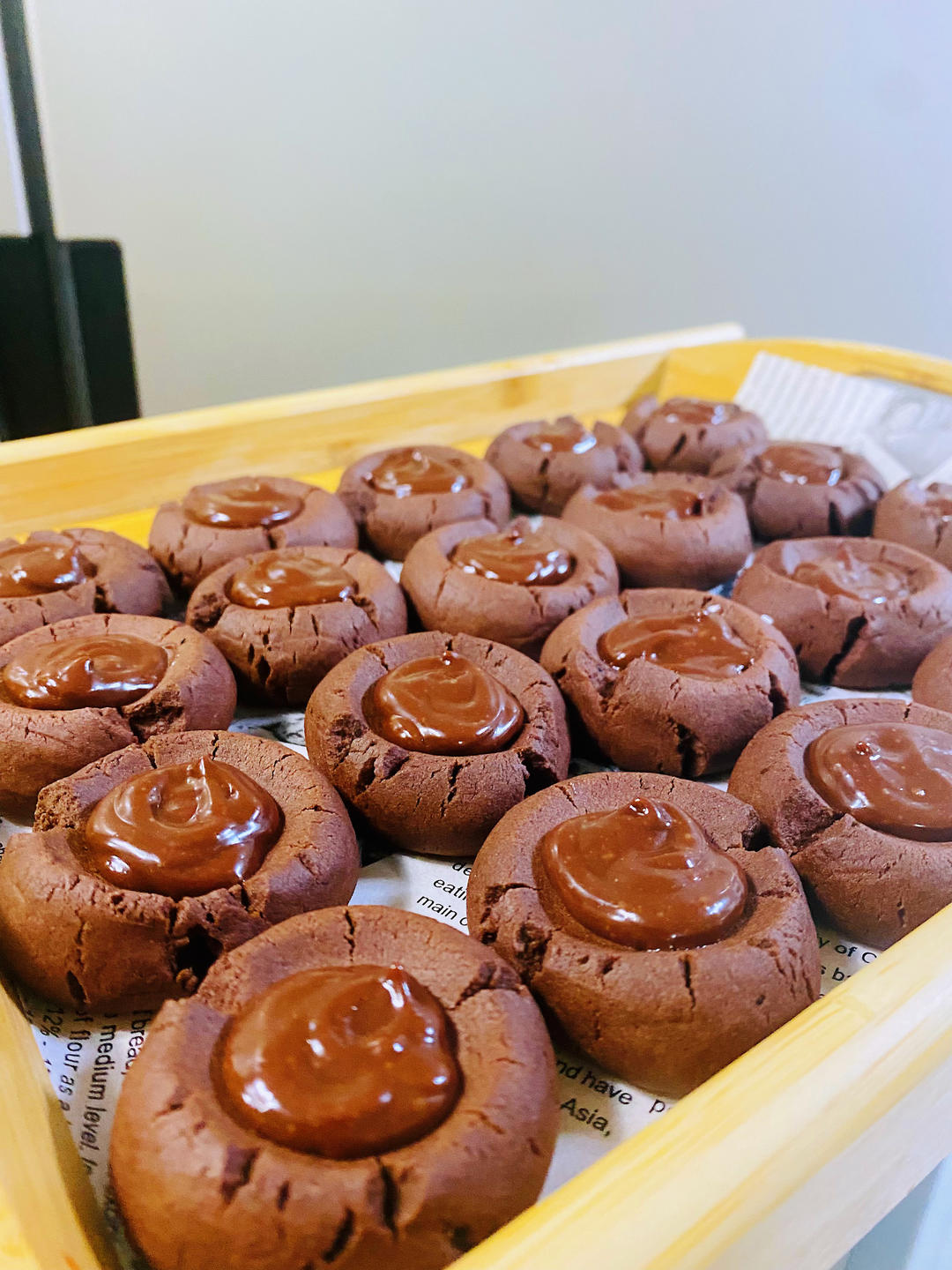 简单0️⃣失败！下午茶小点心｜双重🍫巧克力曲奇🍪