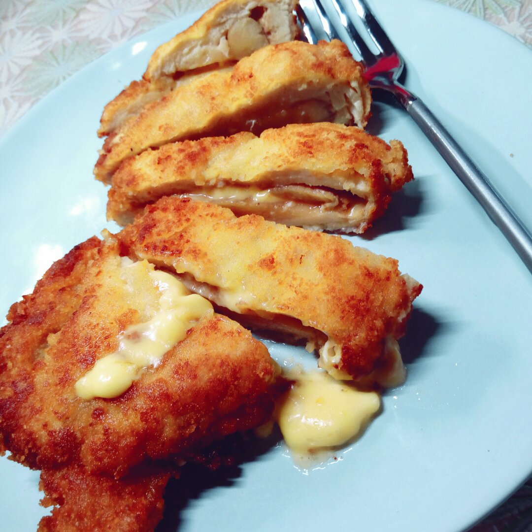 【芝士爆浆鸡排】